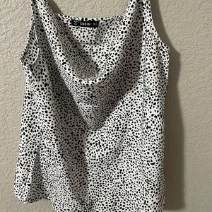 Dalmatian print cami, small, Shein